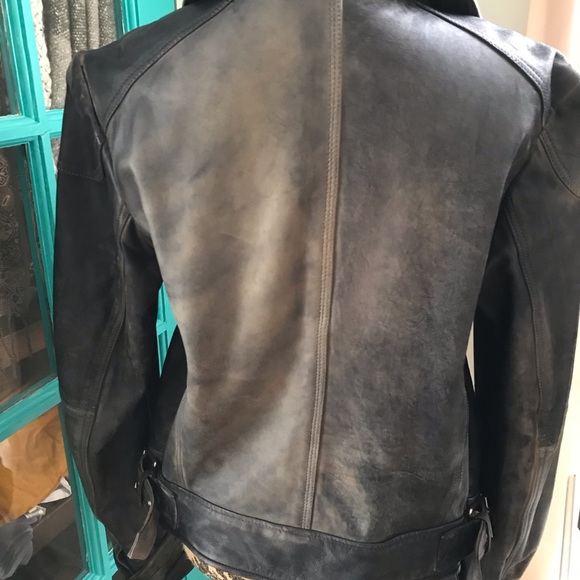 Free People Avis Genuine Leather Jacket - Picture 6 of 11